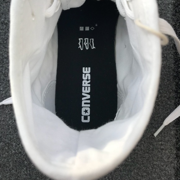 Converse Ctas HI white white black WMNS AUTHENTIC - Picture 7 of 7